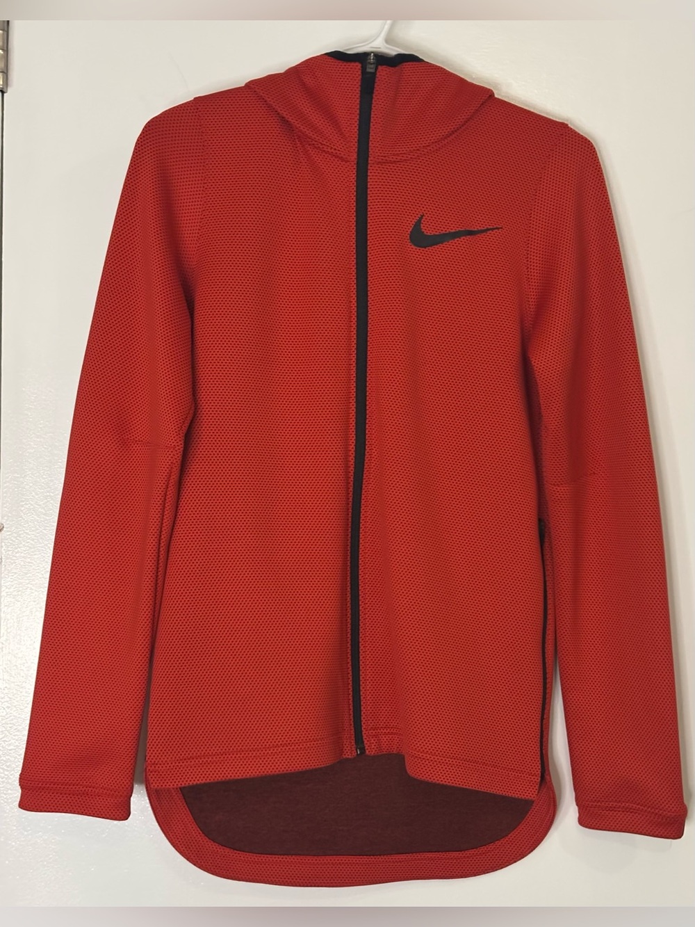 Nike. Basketball Dri-Fit Kids' Full-Zip Hooded Jacket.
